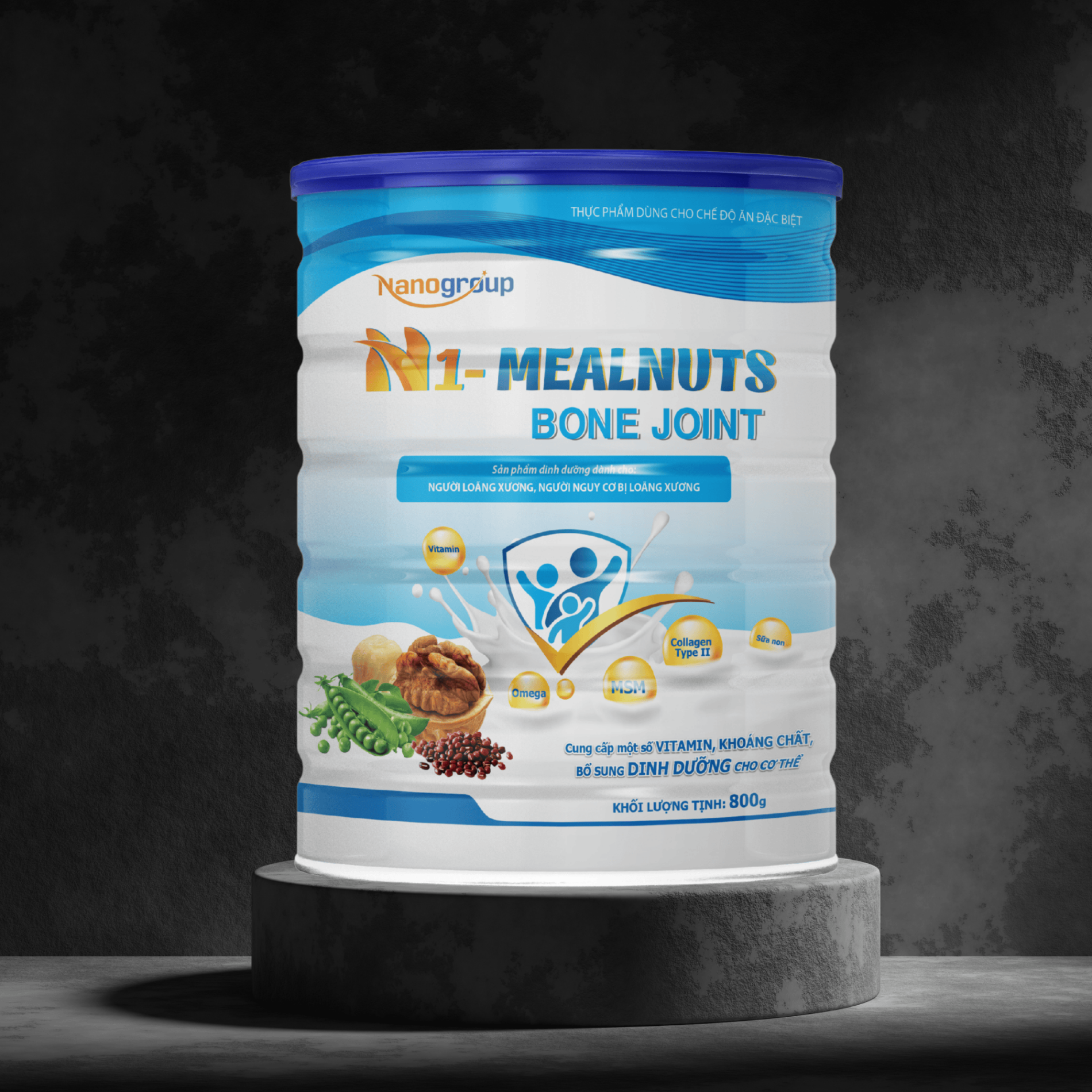N1-Mealnuts Bone Joint – Giải pháp dinh dưỡng hổ trợ sức khỏe xương khớp từ Nano Group