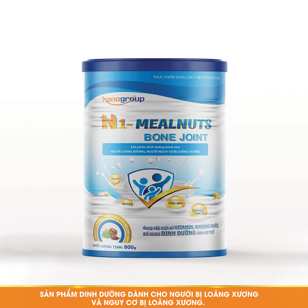 Sữa Hạt N1-MEALNUTS BONE JOINT (Xương khớp) Lon 800gr