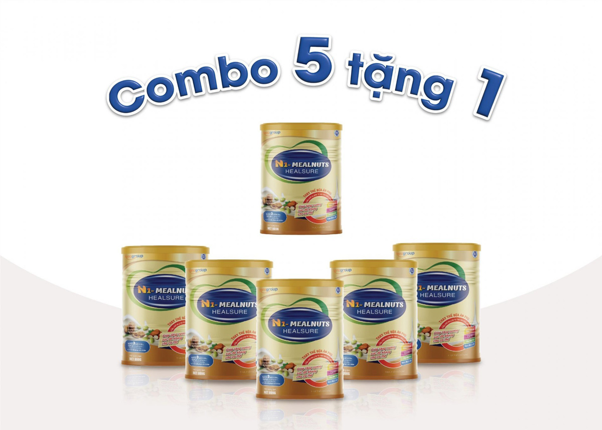 COMBO Sữa Hạt N1-MEALNUTS HEALSURE (PHỤC HỒI)