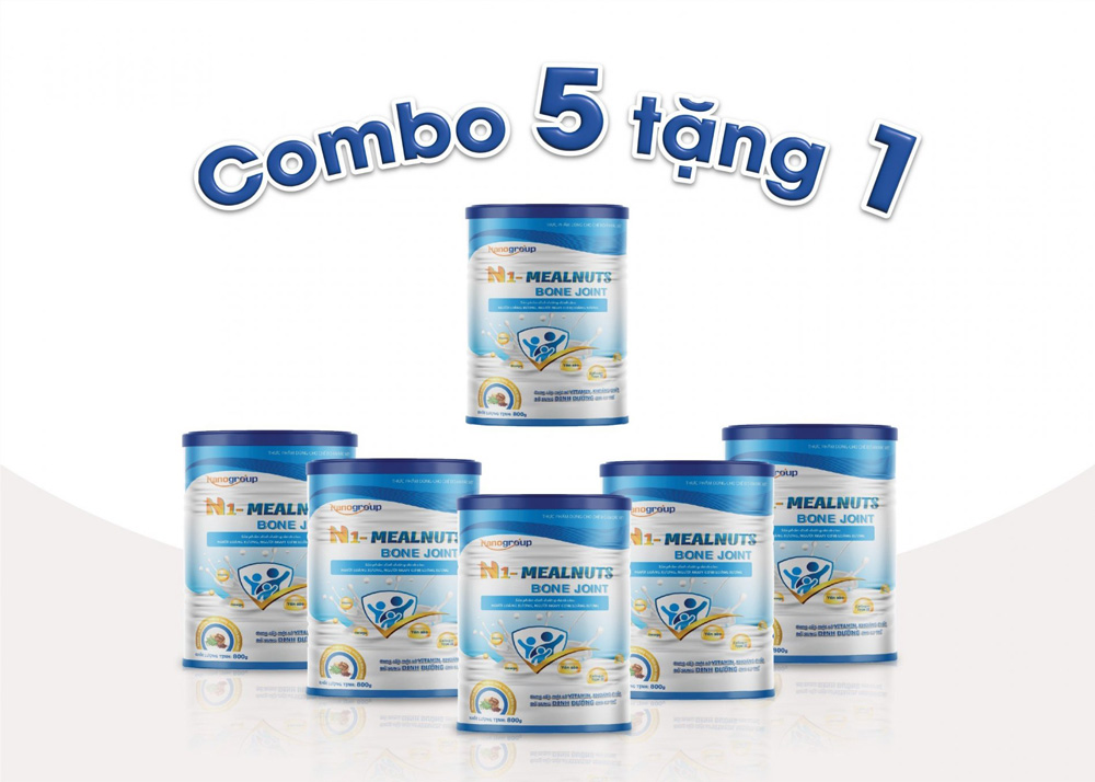 COMBO Sữa Hạt Dinh Dưỡng N1-MEALNUTS BONE JOINT (XƯƠNG KHỚP)