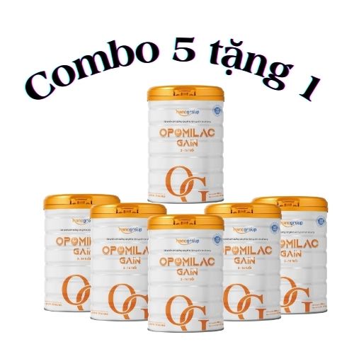 COMBO Sữa trẻ em OPOMILAC GAIN (Từ 2 - 15 tuổi)