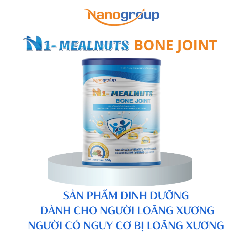 Sữa Hạt N1-MEALNUTS BONE JOINT (Xương khớp) Lon 800gr