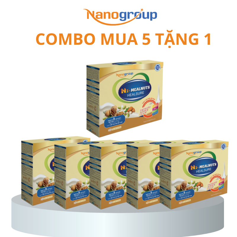 COMBO Sữa Hạt N1-MEALNUTS HEALSURE (Phục hồi) Hộp Giấy 16gói x 25gr