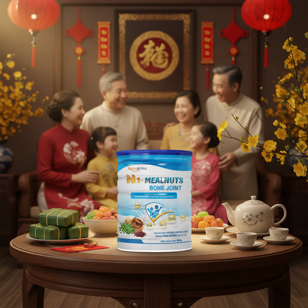SỮA HẠT CAO CẤP N1-MEALNUTS BONE JOINT 800G
