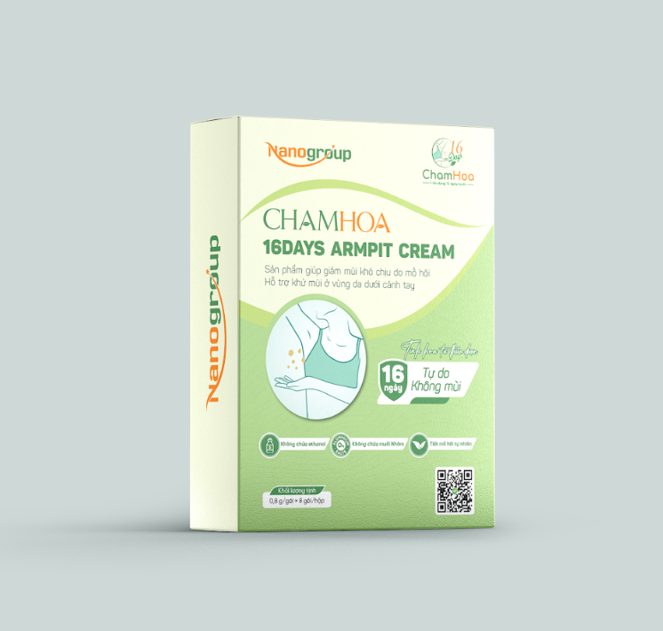 Kem Khử Mùi CHAMHOA 16Days